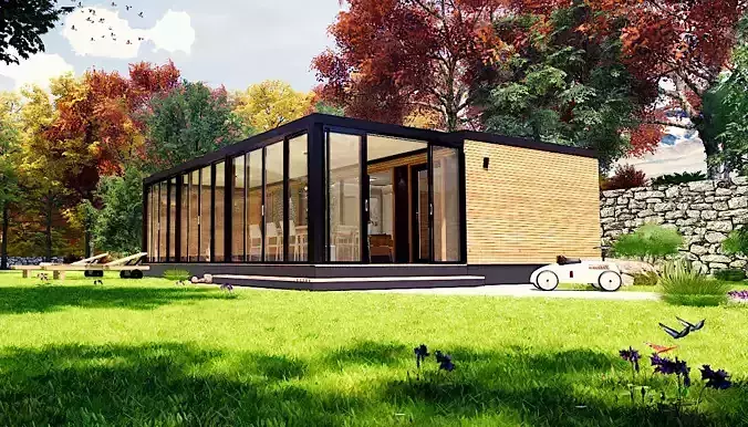 mobile home vacation house w winter garden K38