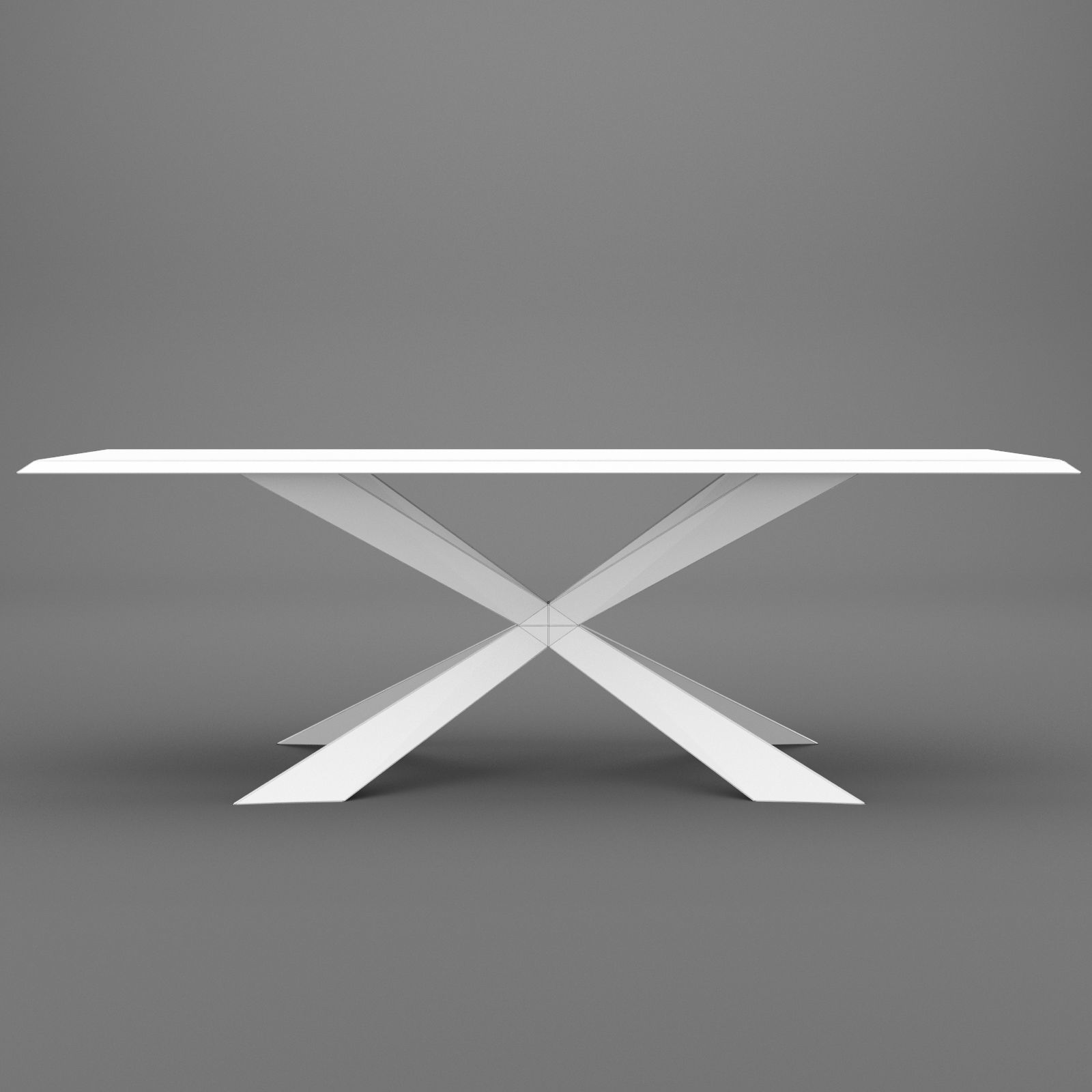 Dining table 1 3D model_3