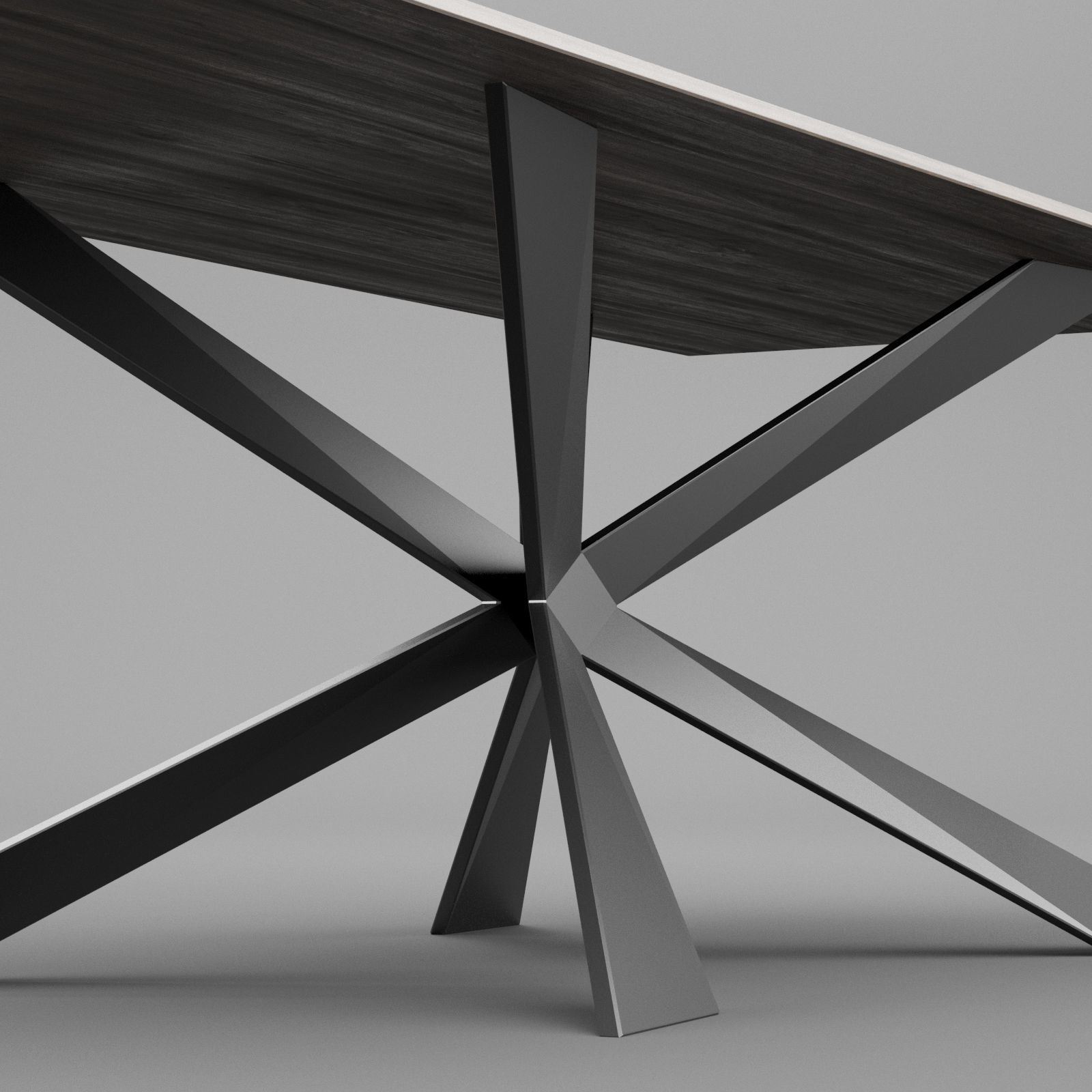 Dining table 1 3D model_9