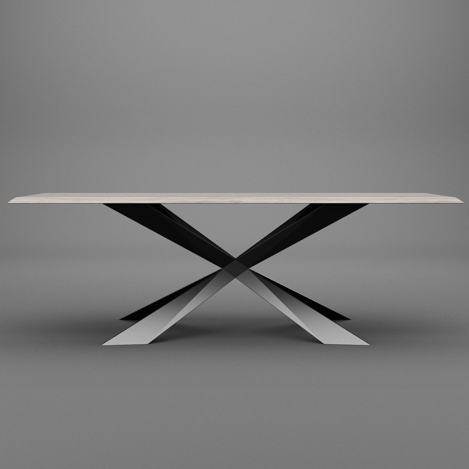 Dining table 1 3D model_2