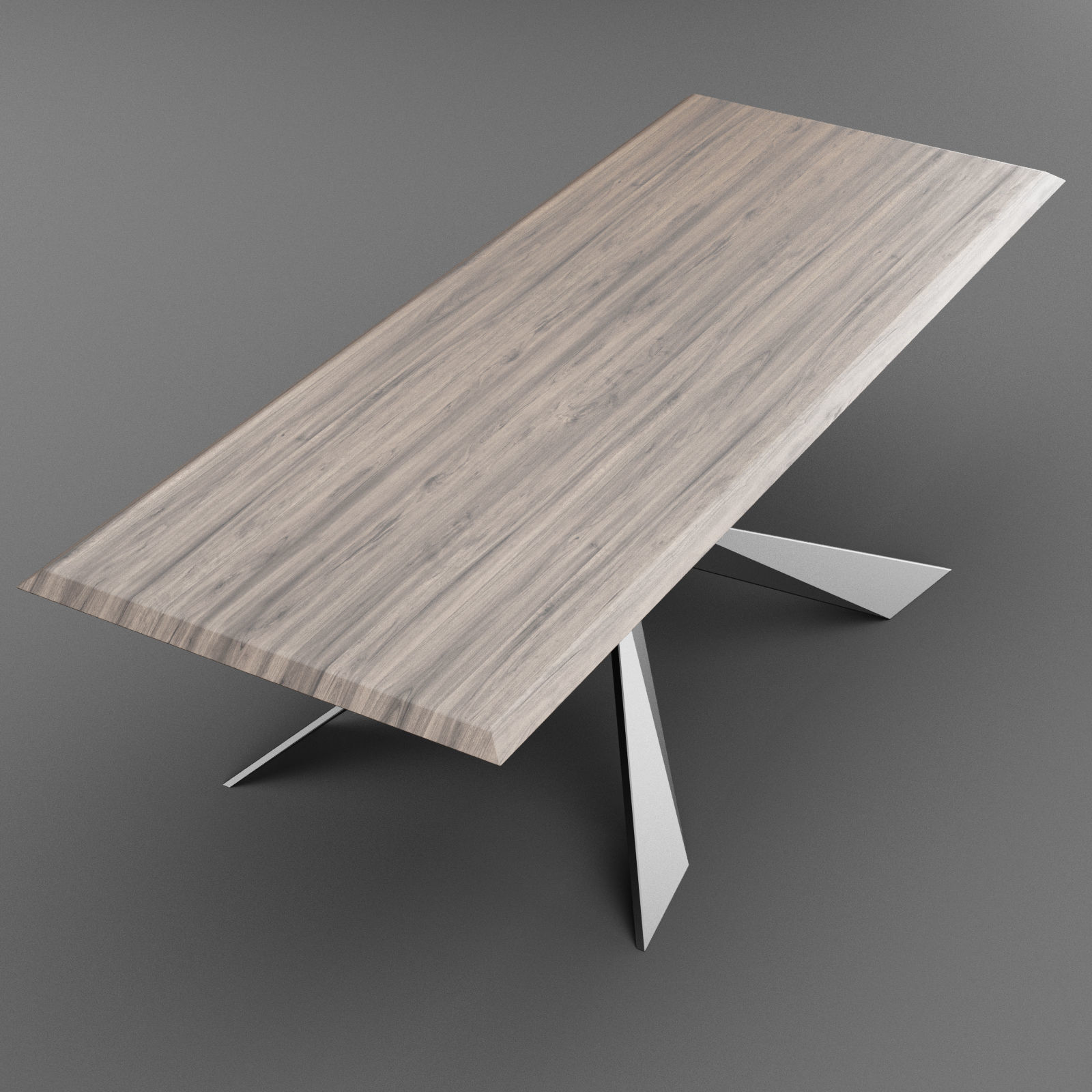 Dining table 1 3D model_4