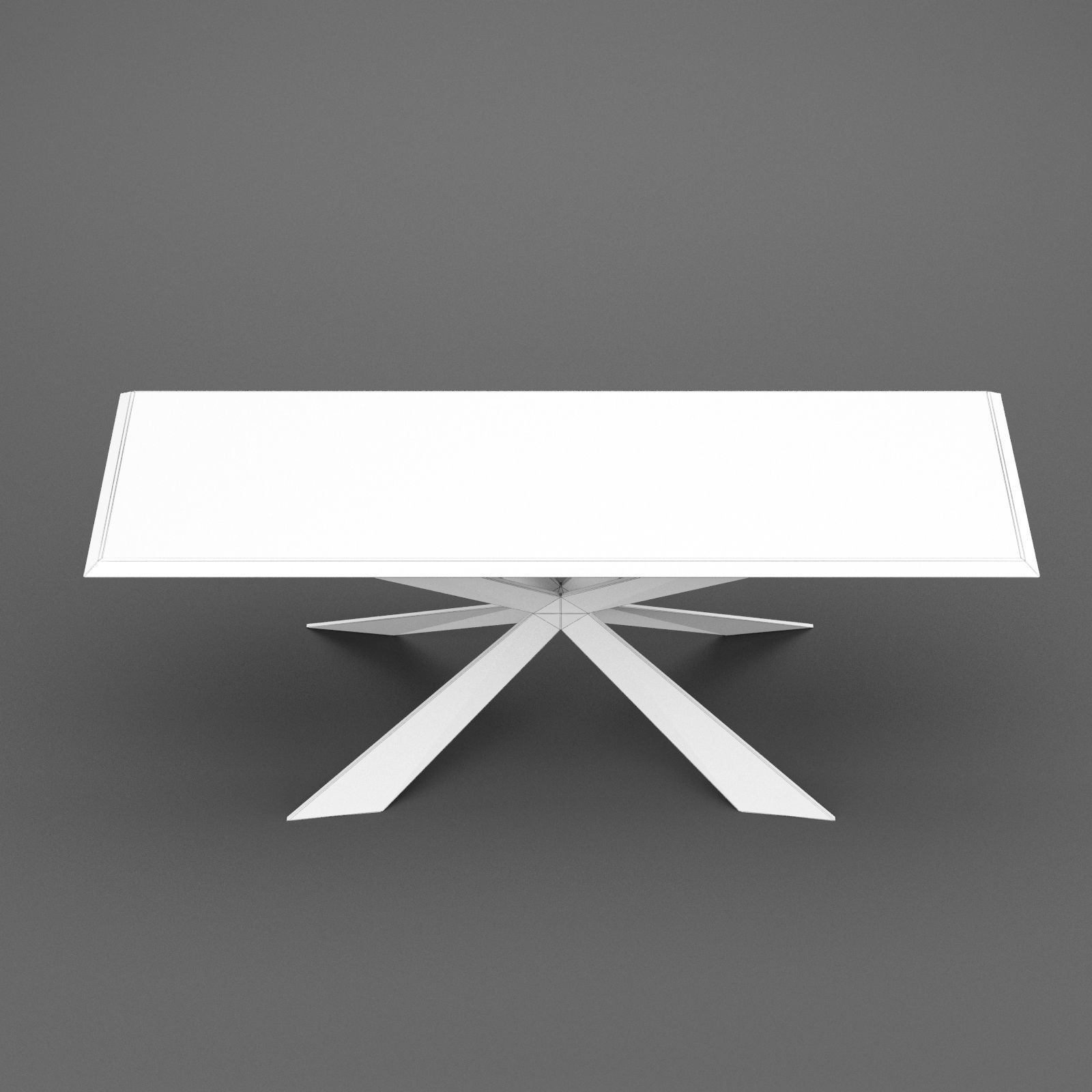 Dining table 1 3D model_1