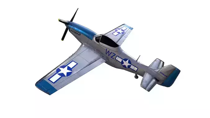 P-51 Mustang aircraft airplane historic