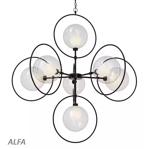 Alfa chandeleir 3D model