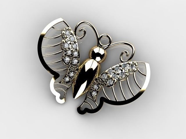 ladies pendent 3D print model