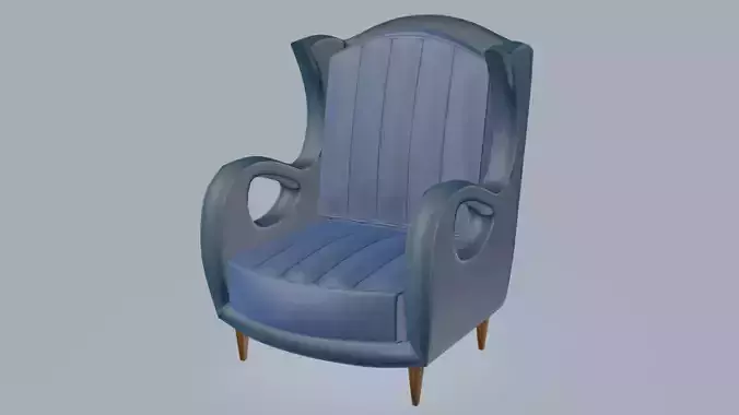 Double hole armchair