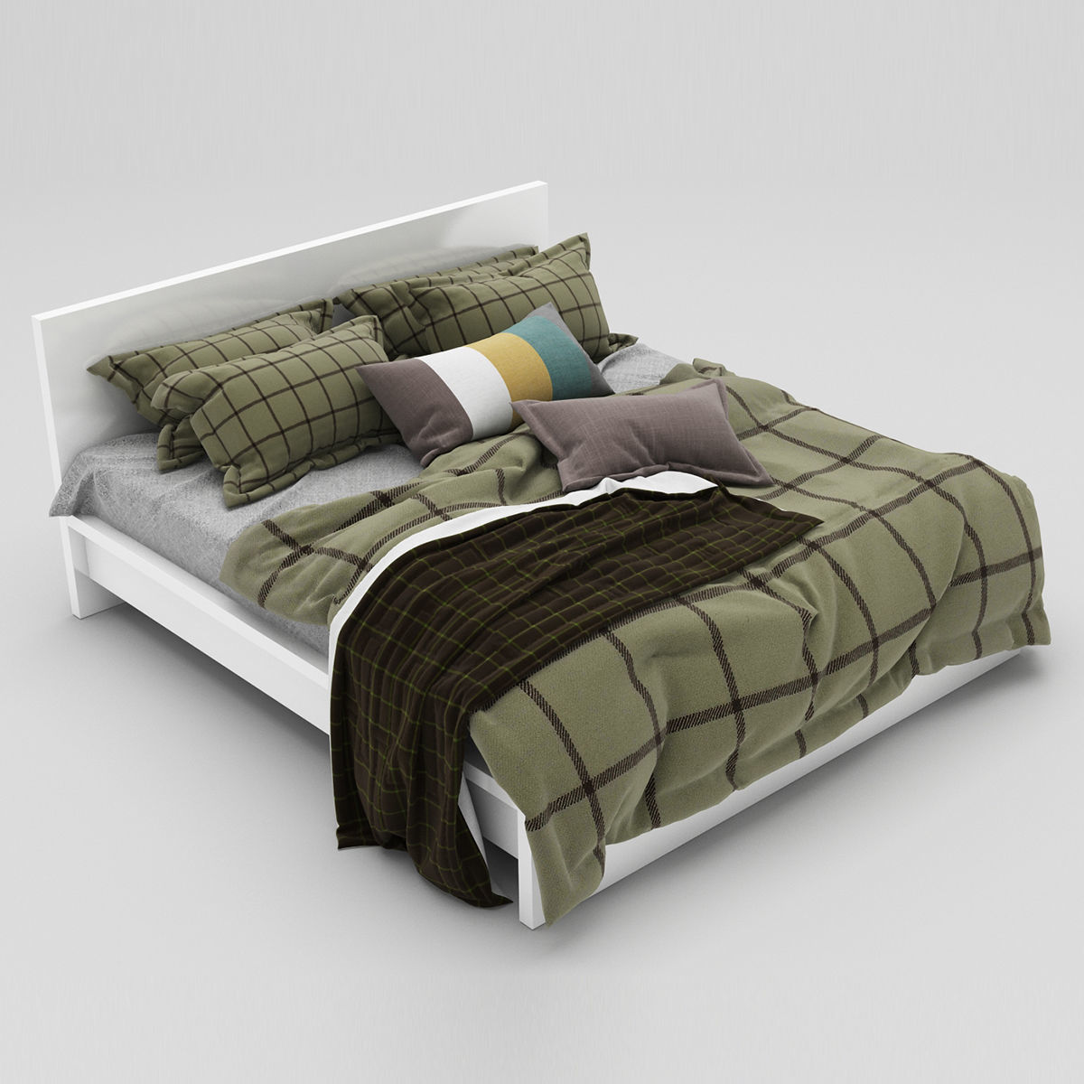 Bed collection 34 3D model_6