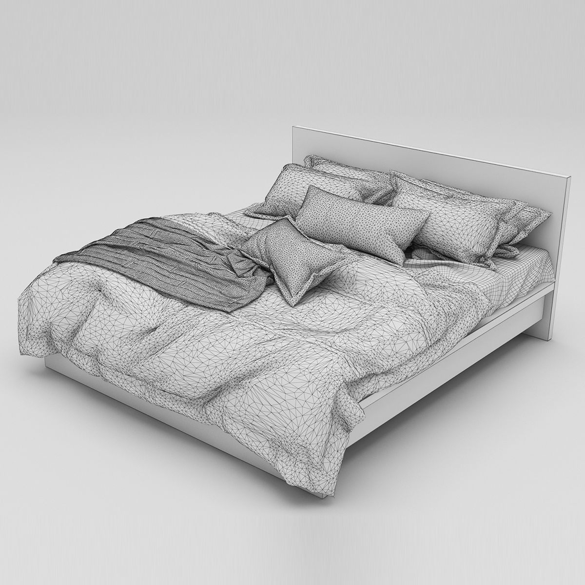Bed collection 34 3D model_10