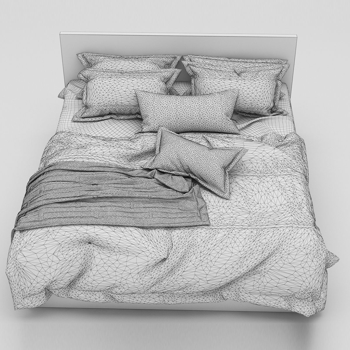 Bed collection 34 3D model_11