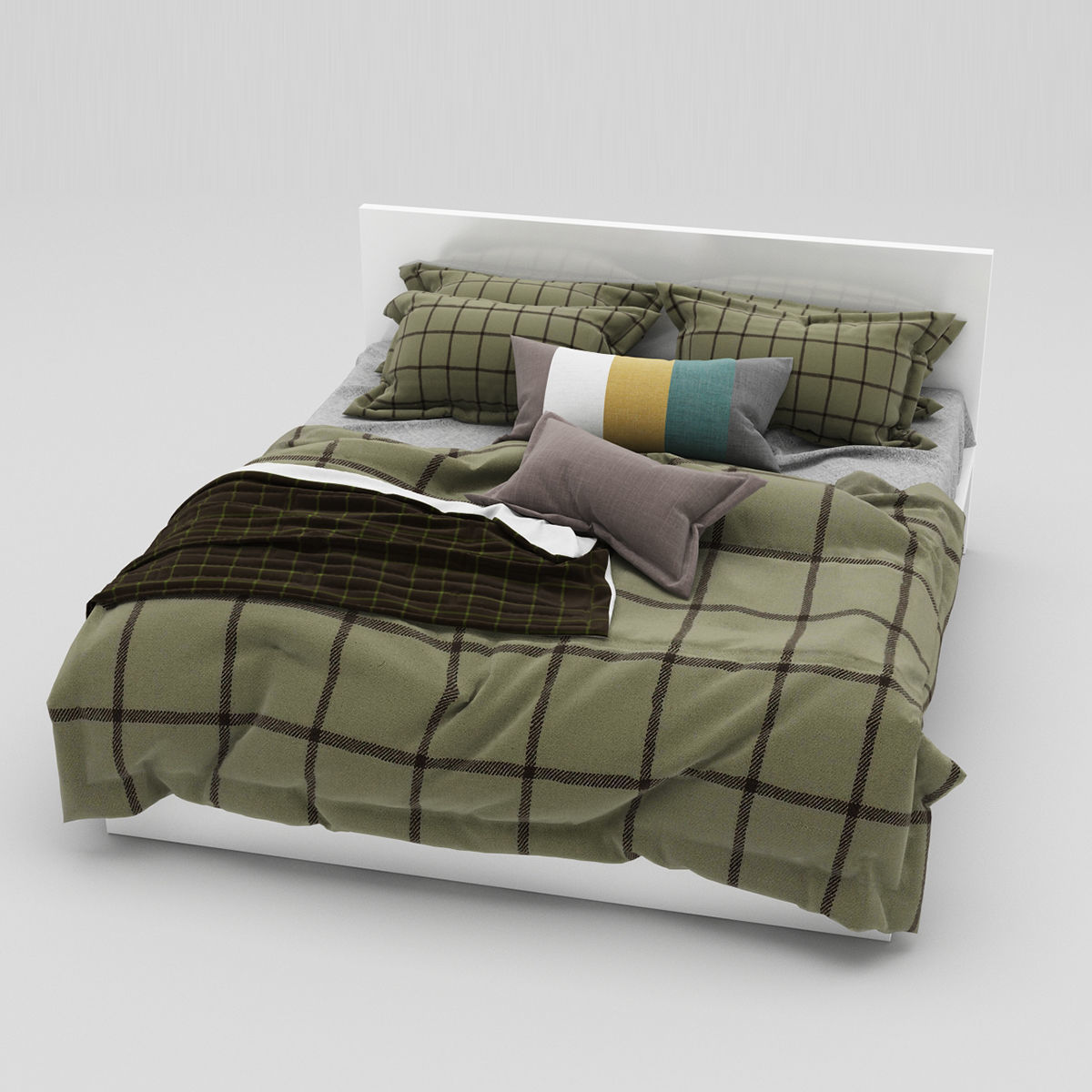 Bed collection 34 3D model_5