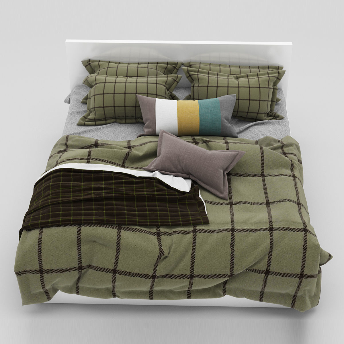 Bed collection 34 3D model_2