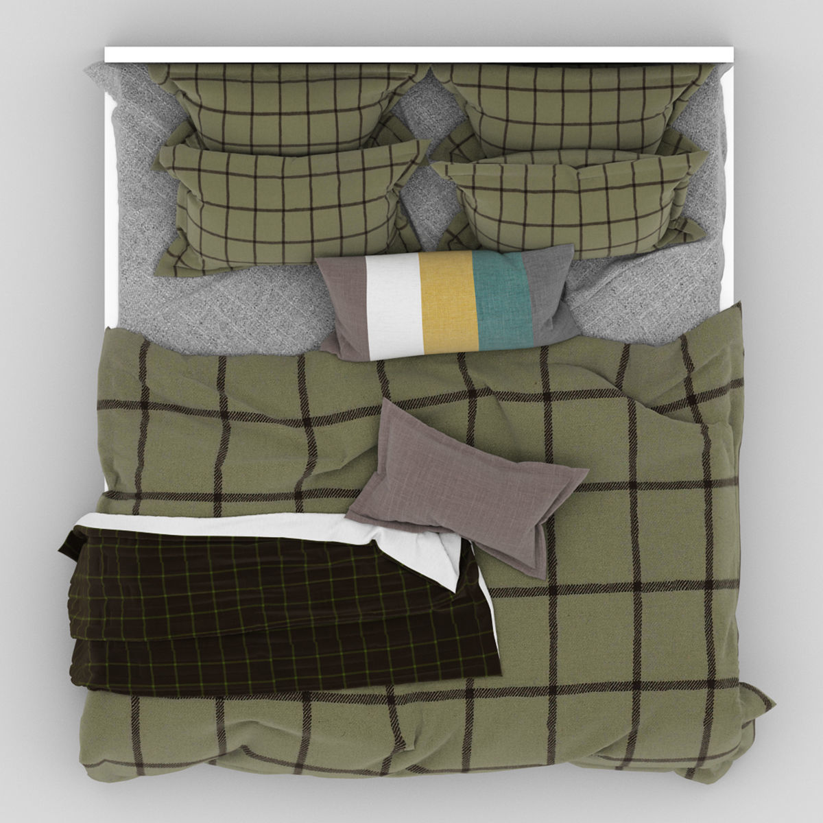 Bed collection 34 3D model_3