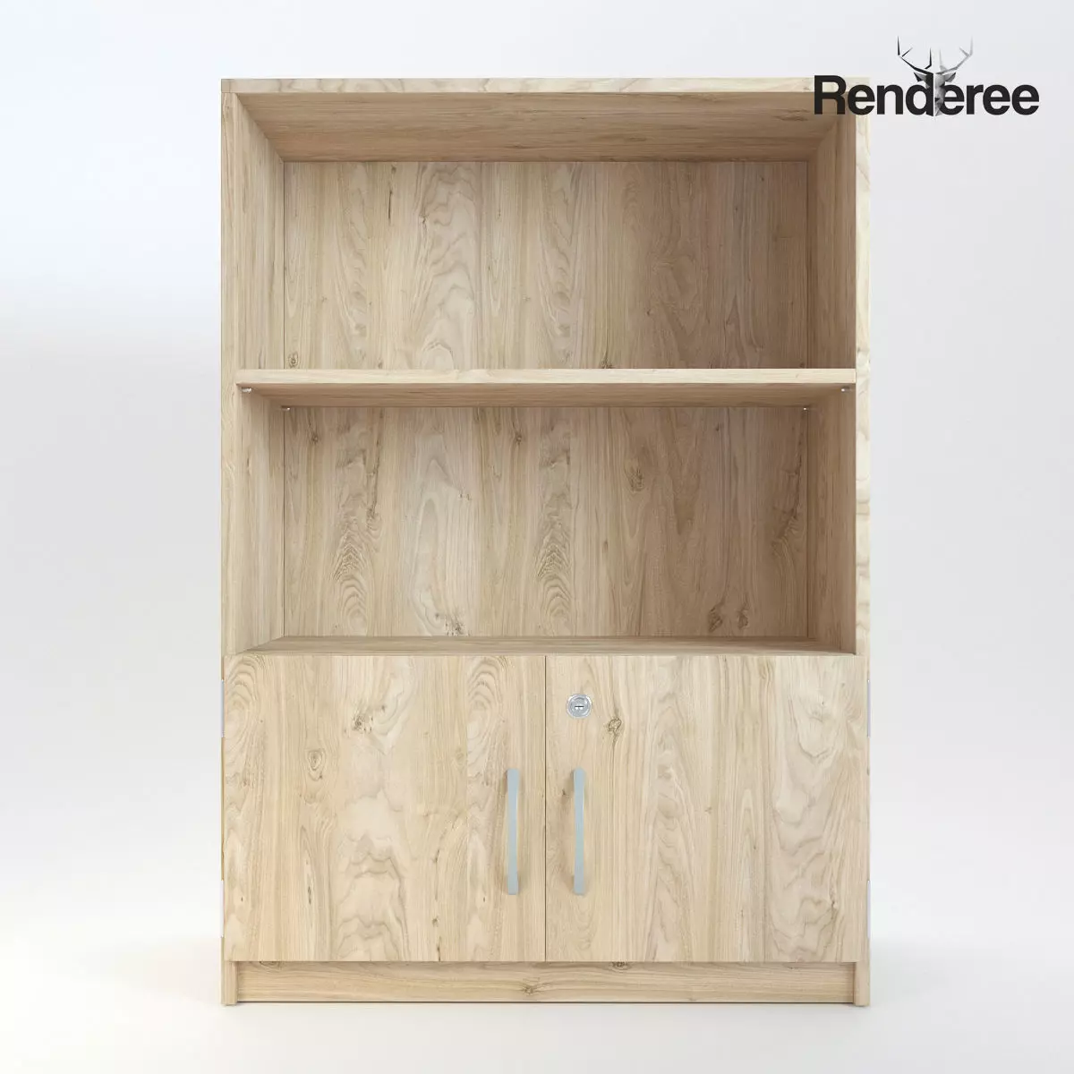 Wooden Cabinet 19 3D model