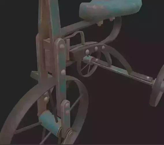 Vintage Children Iron Bicycle