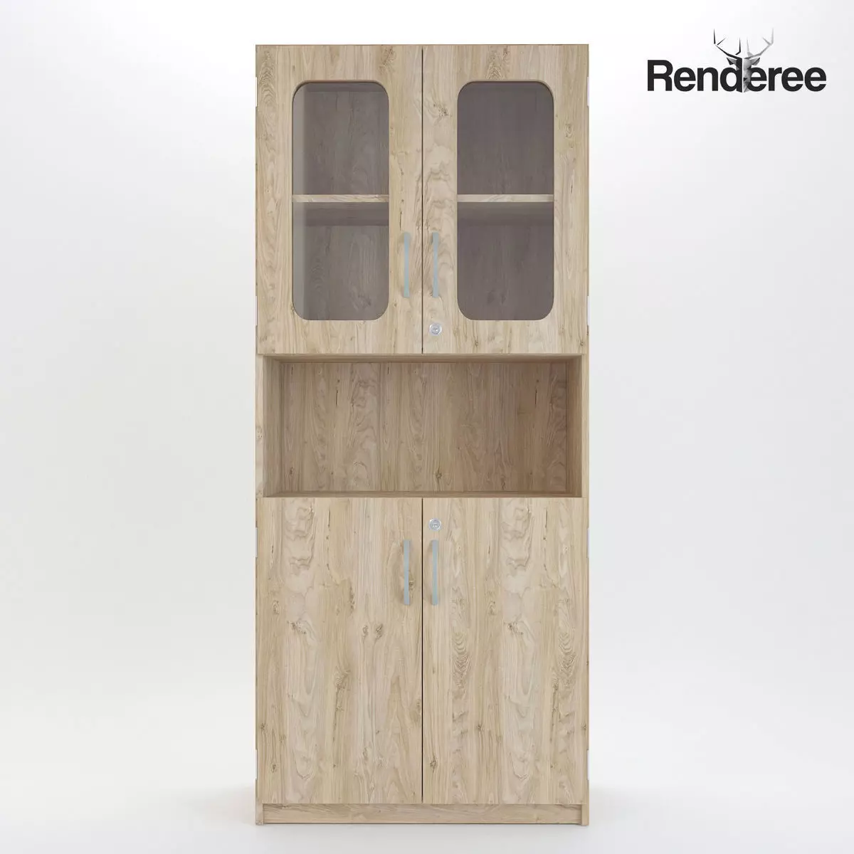Wooden Cabinet 26 3D model