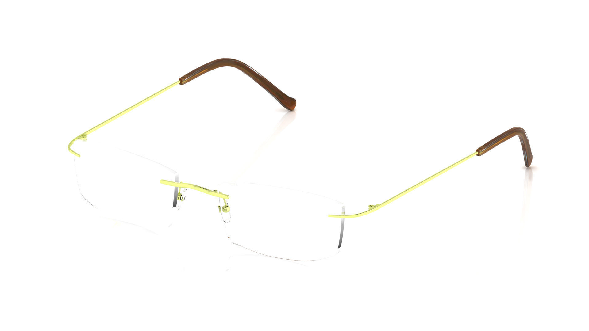 Eyeglasses for Men and Women 3D print model_5