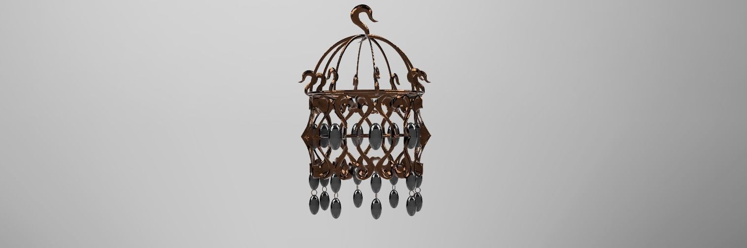 Chandlier  Classic 3D model 3D model_8