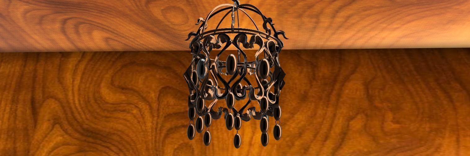 Chandlier  Classic 3D model 3D model_4