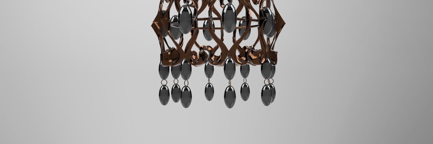 Chandlier  Classic 3D model 3D model_10