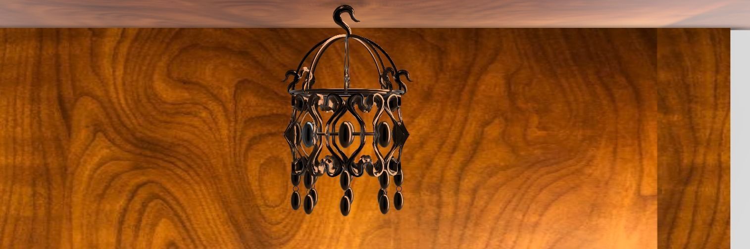 Chandlier  Classic 3D model 3D model_5