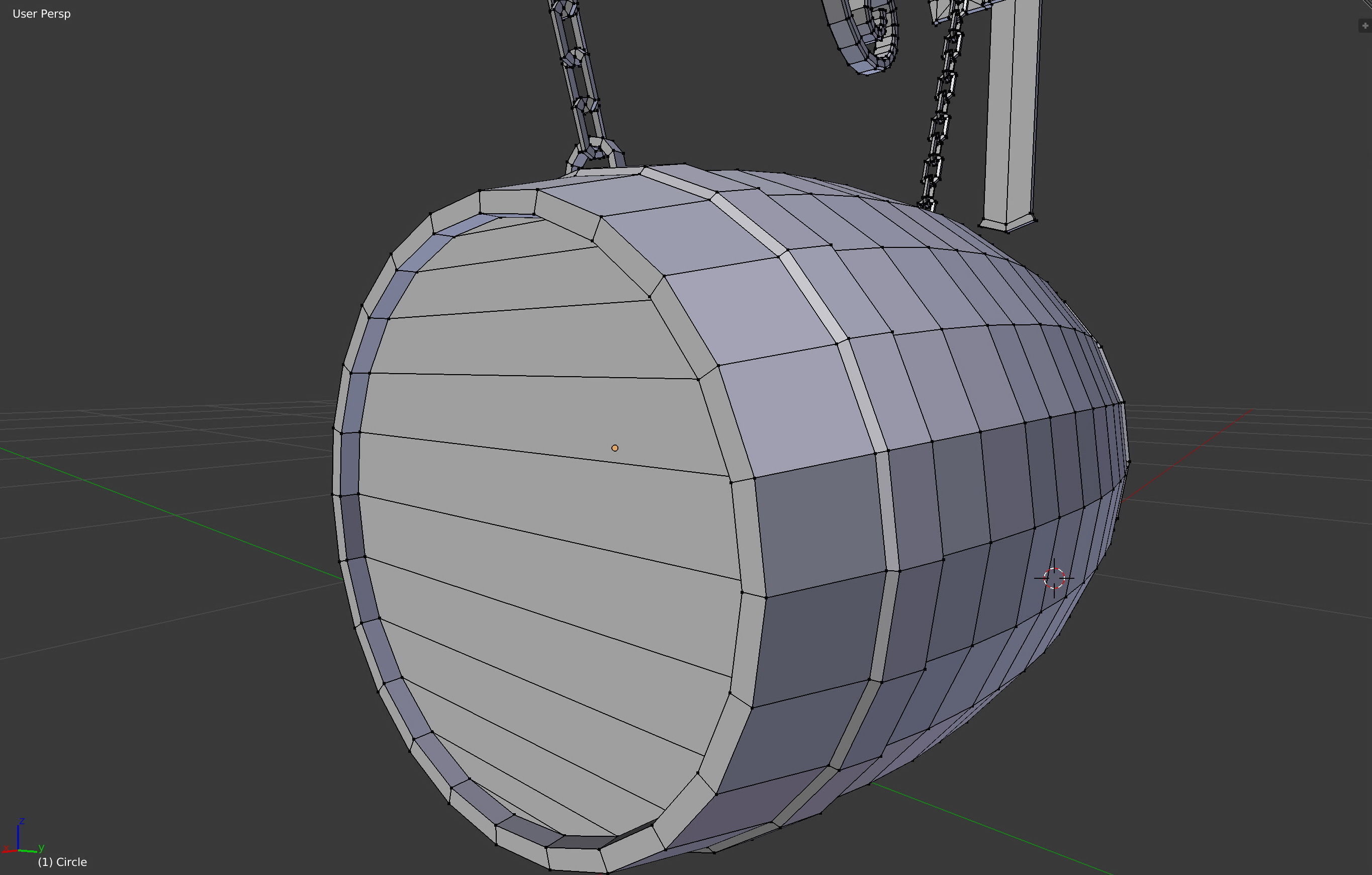 Medieval Tavern Pub Sign Low-poly 3D model_14