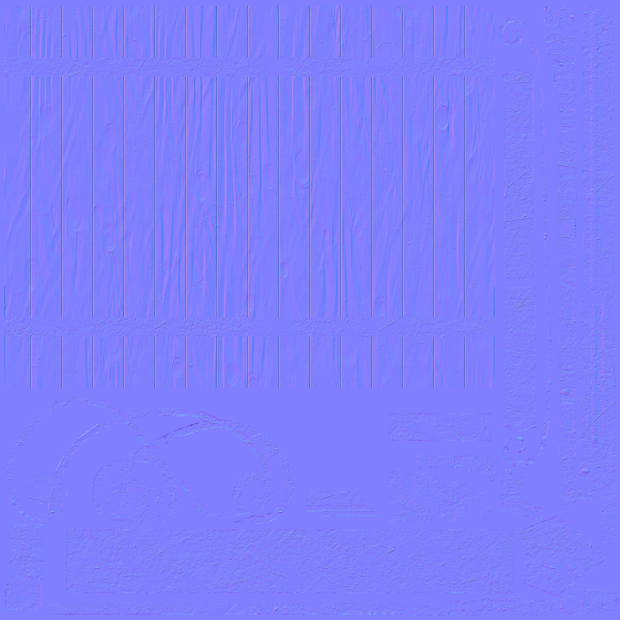 Medieval Tavern Pub Sign Low-poly 3D model_18