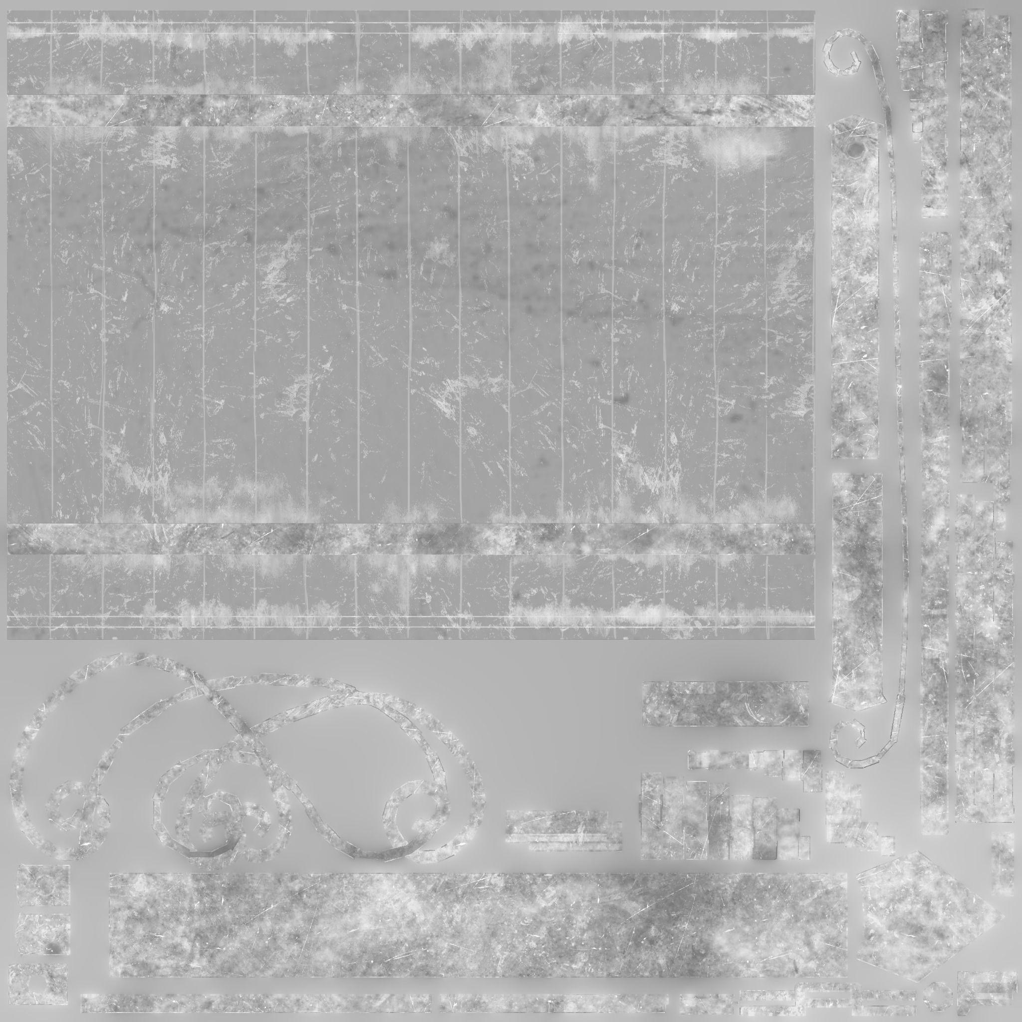 Medieval Tavern Pub Sign Low-poly 3D model_19