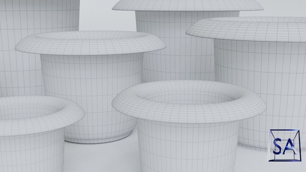 Stack-Nested Cup Tower for Children-Educational Toy 3D print model_3