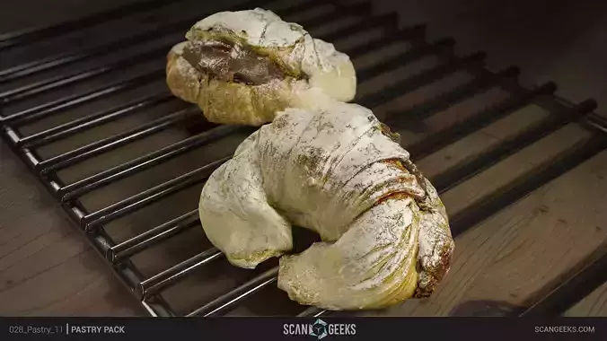 Pastry 11 - Photogrammetry Asset 3D PhotoScan 3D model