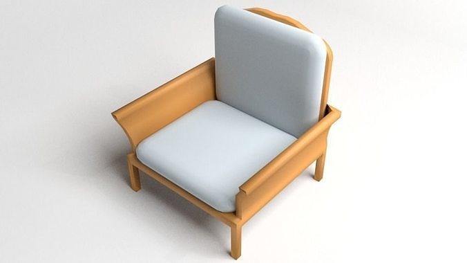 Sofa Single Seater 5 3D model