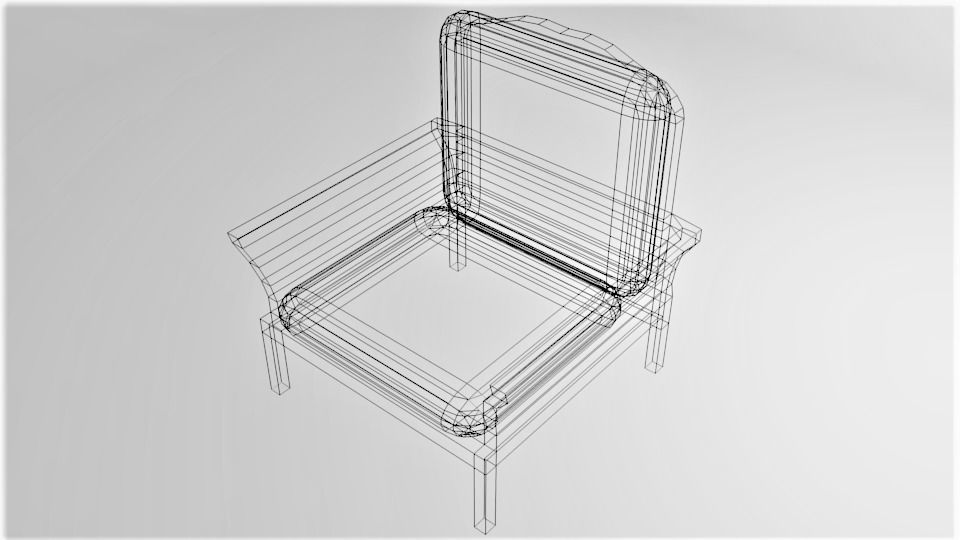 Sofa Single Seater 5 3D model_5