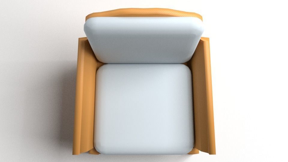 Sofa Single Seater 5 3D model_2