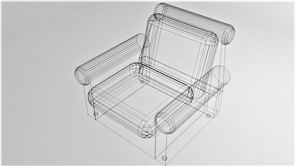 Sofa Single Seater 10 3D model_5