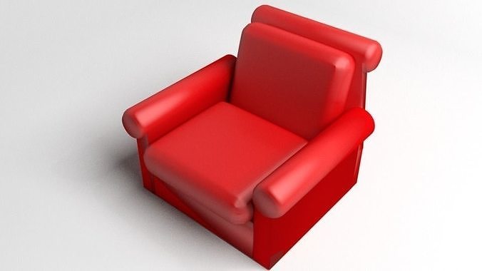 Sofa Single Seater 10 3D model