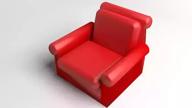 Sofa Single Seater 10 3D model