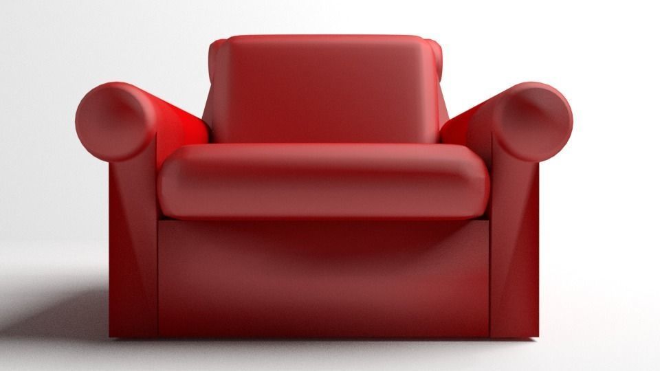 Sofa Single Seater 10 3D model_1