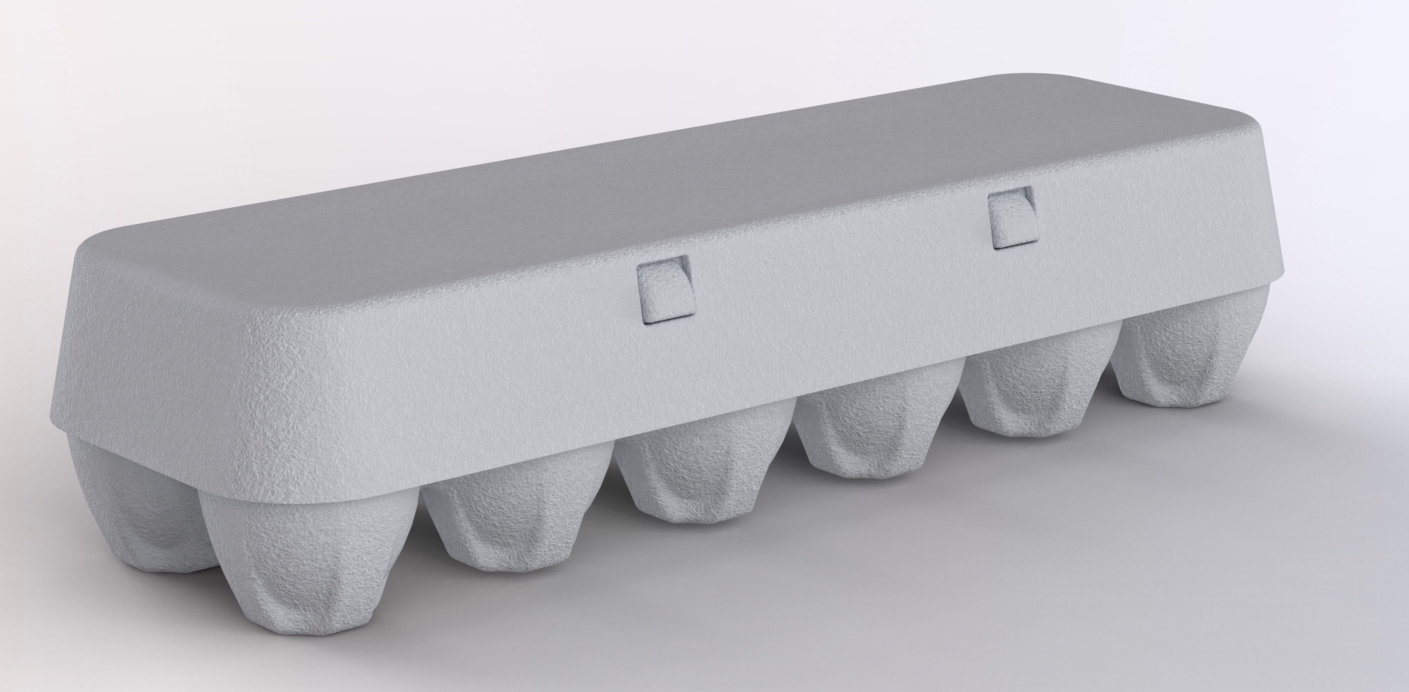 EGG DOZEN CARTON OPEN AND CLOSE  3D model_2