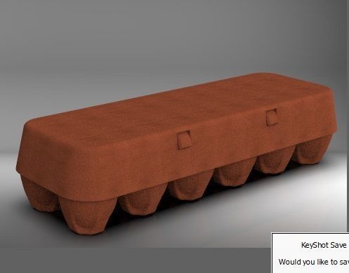 EGG DOZEN CARTON OPEN AND CLOSE  3D model_10