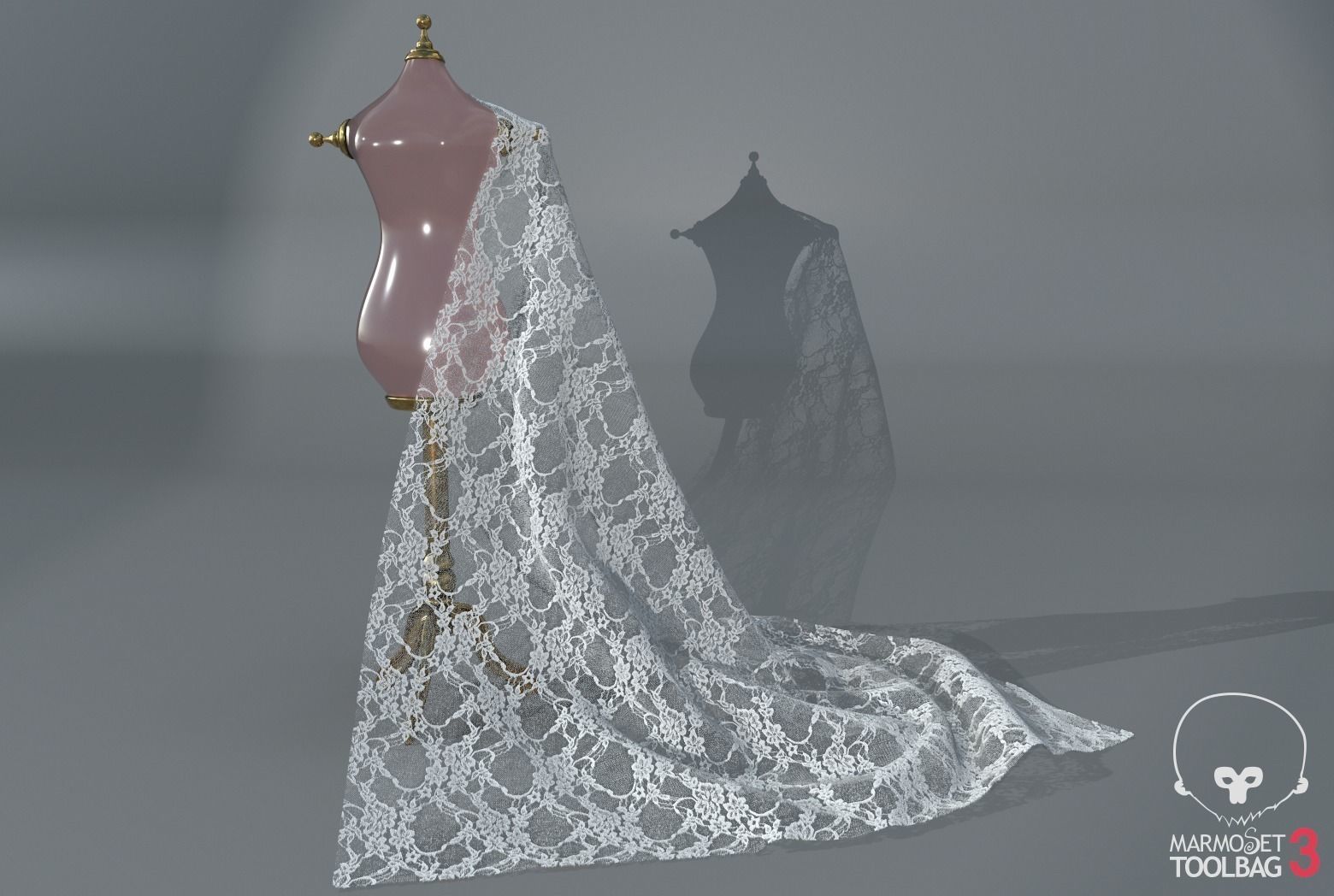 Fabric Vol 01 - Lace PBR Texture_8