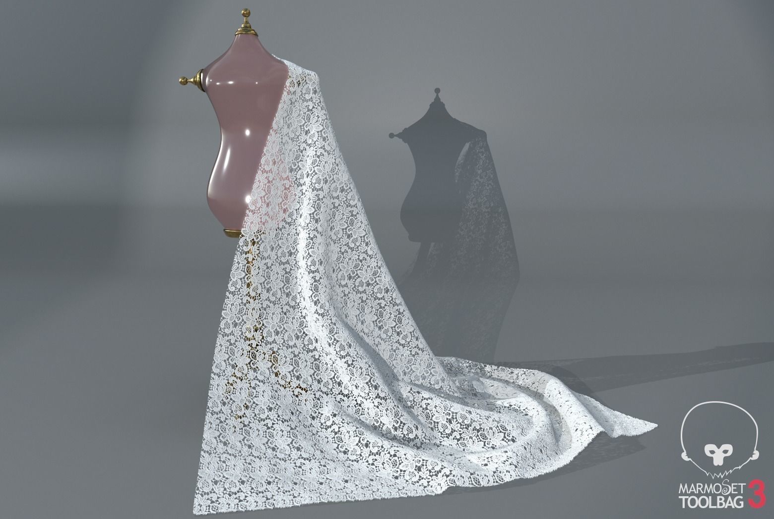Fabric Vol 01 - Lace PBR Texture_9