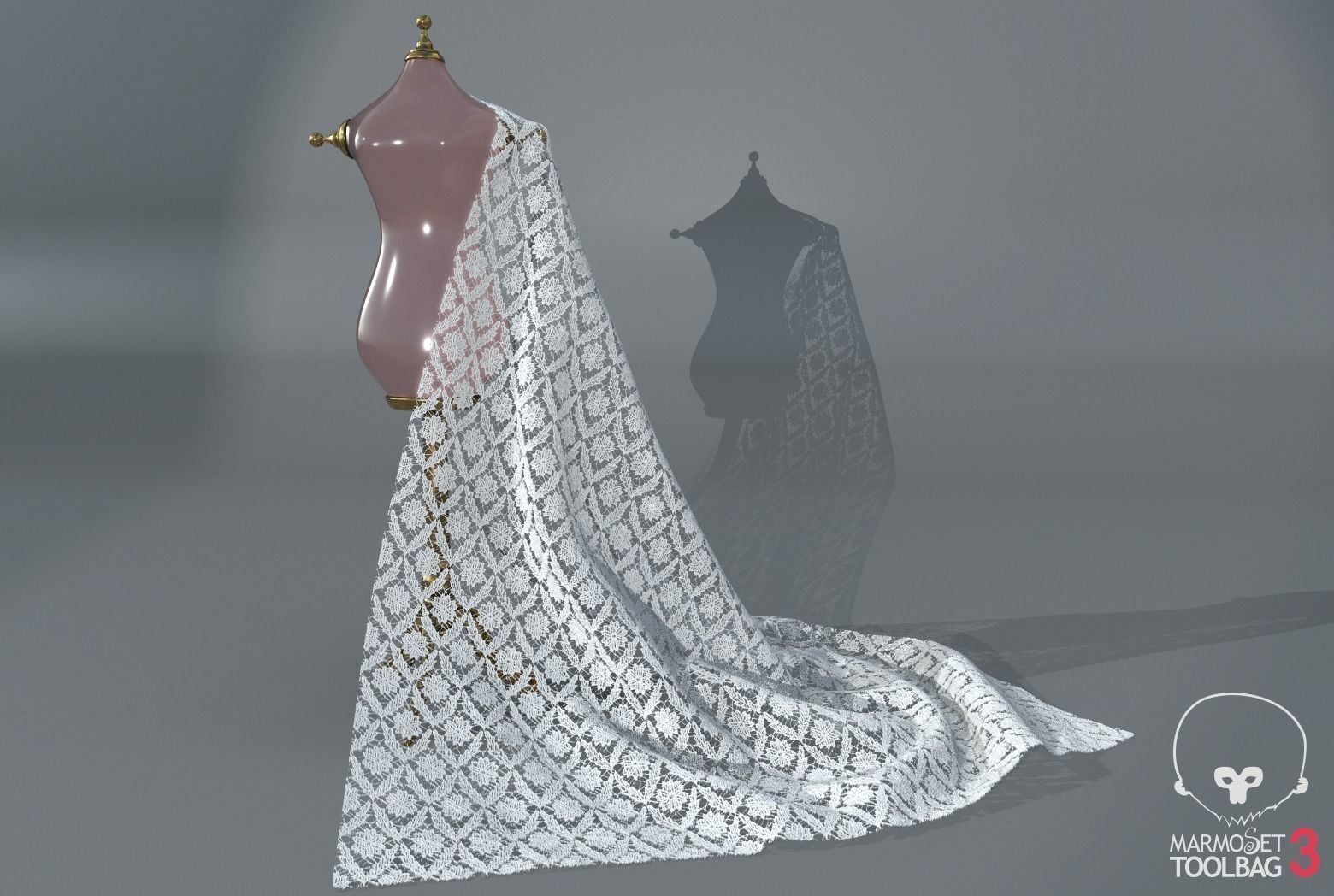 Fabric Vol 01 - Lace PBR Texture_6