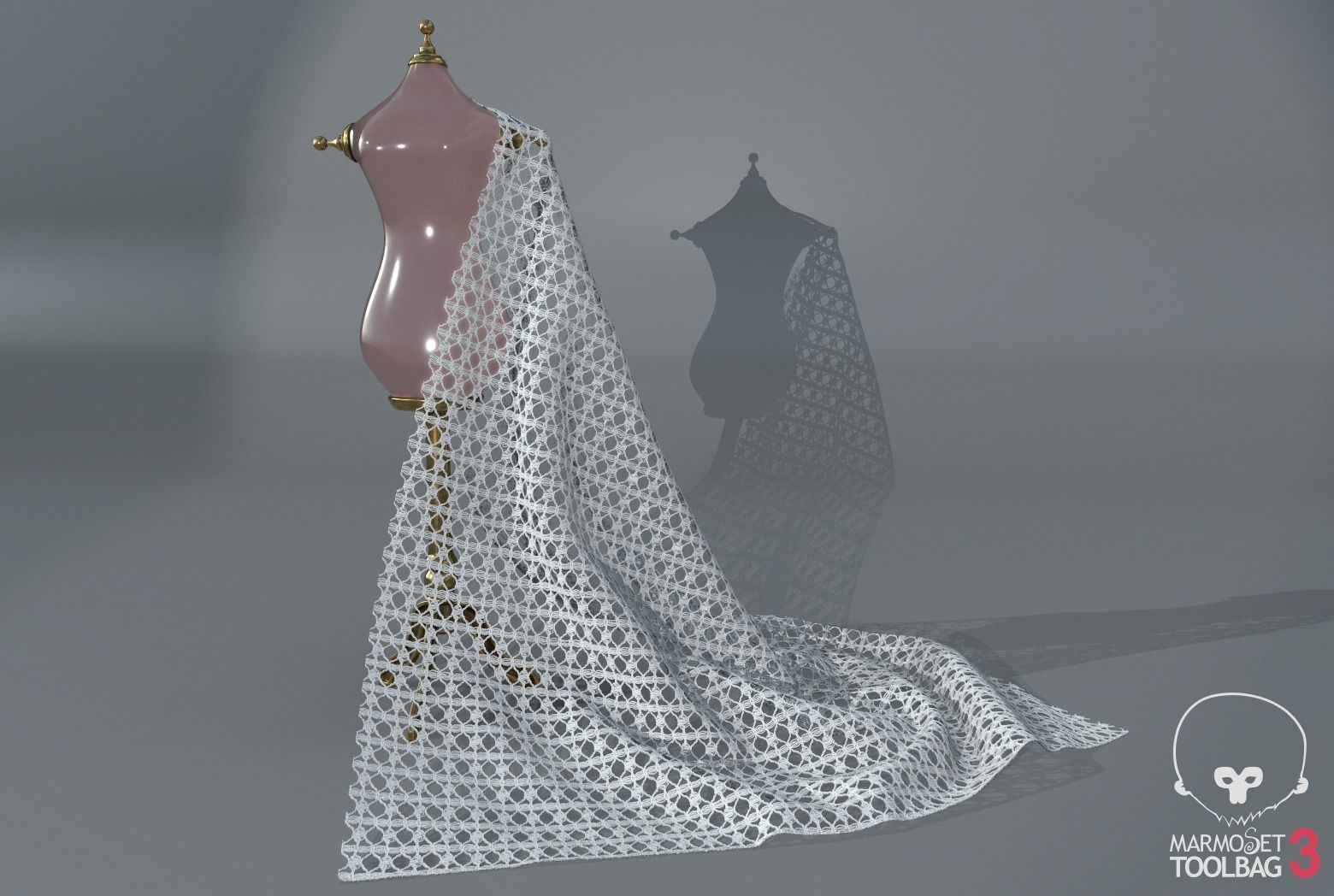 Fabric Vol 01 - Lace PBR Texture_1