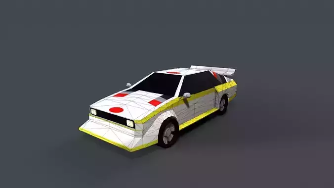 Audi Quattro Inspired Group B rally car