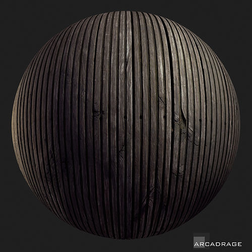 Old wood planks - 3D Texture - 300 x 300 cm Seamless scan - 20k Texture