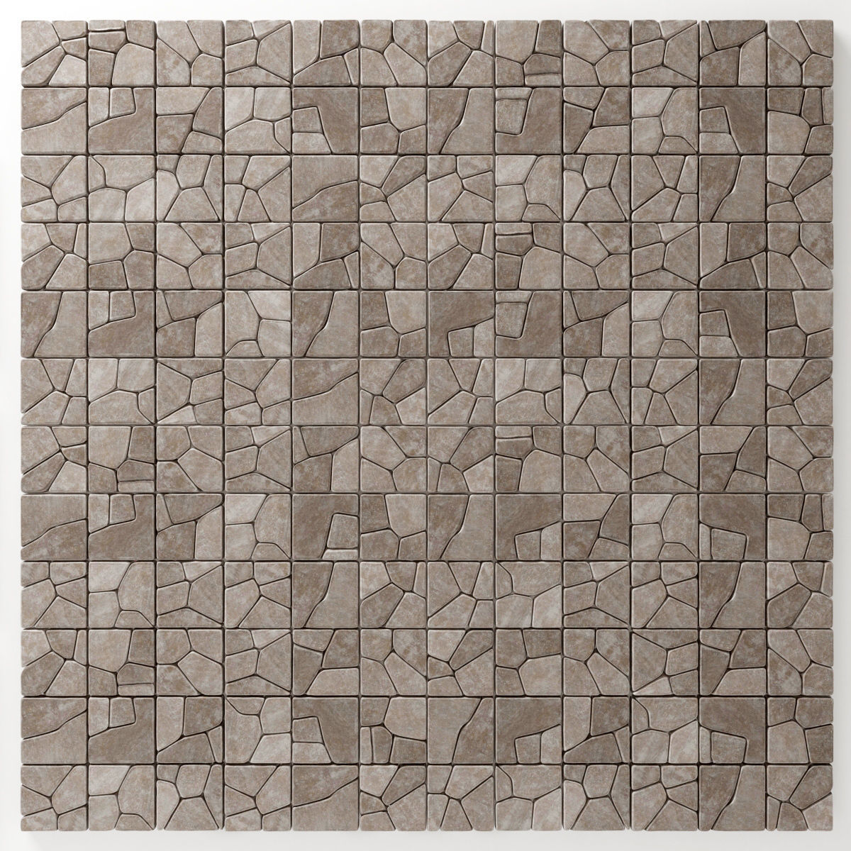 Stone splinter decoration n2 3D model_1