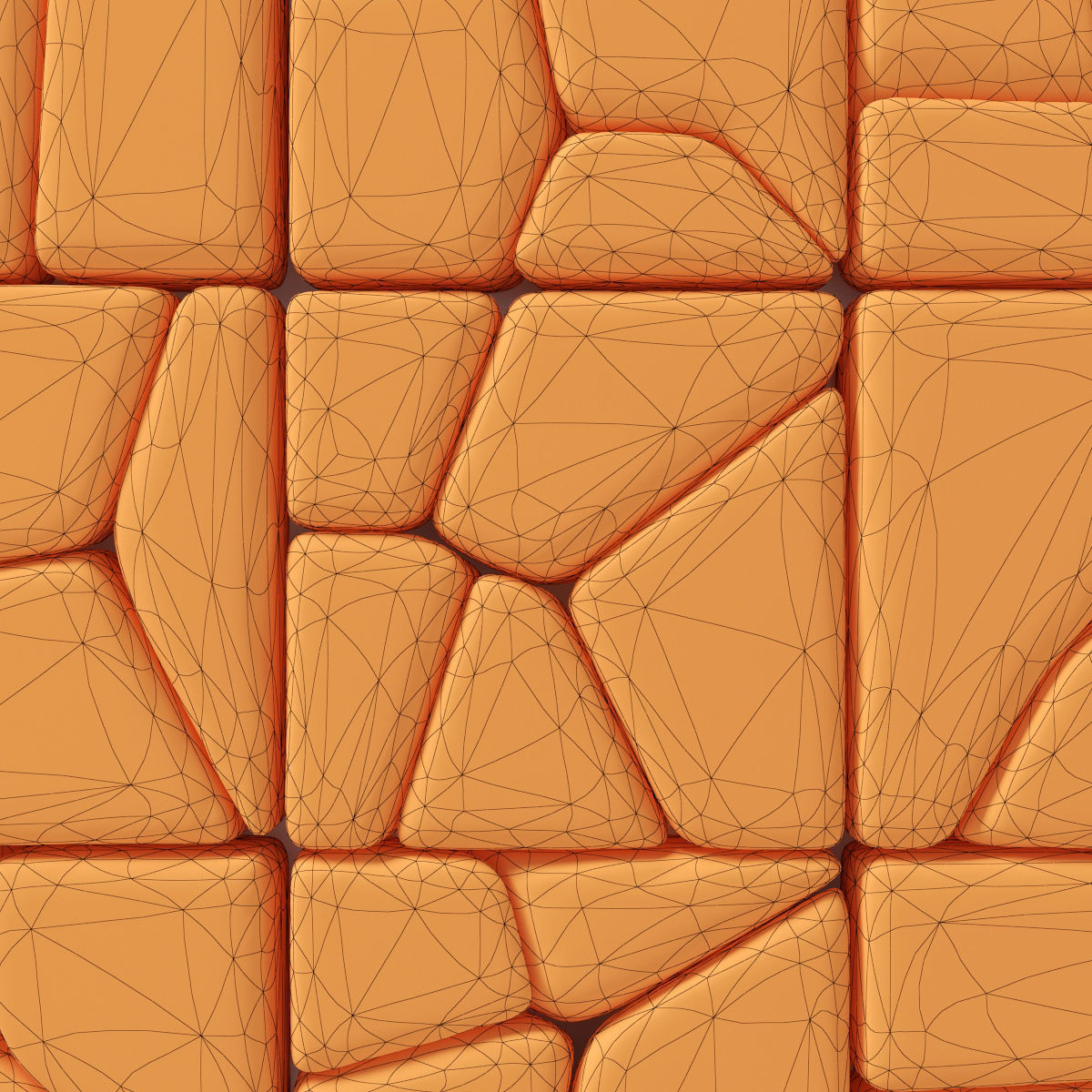 Stone splinter decoration n2 3D model_14