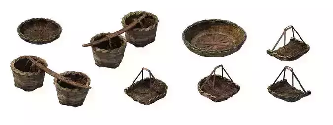 ie scene - agricultural tools of small objects 01