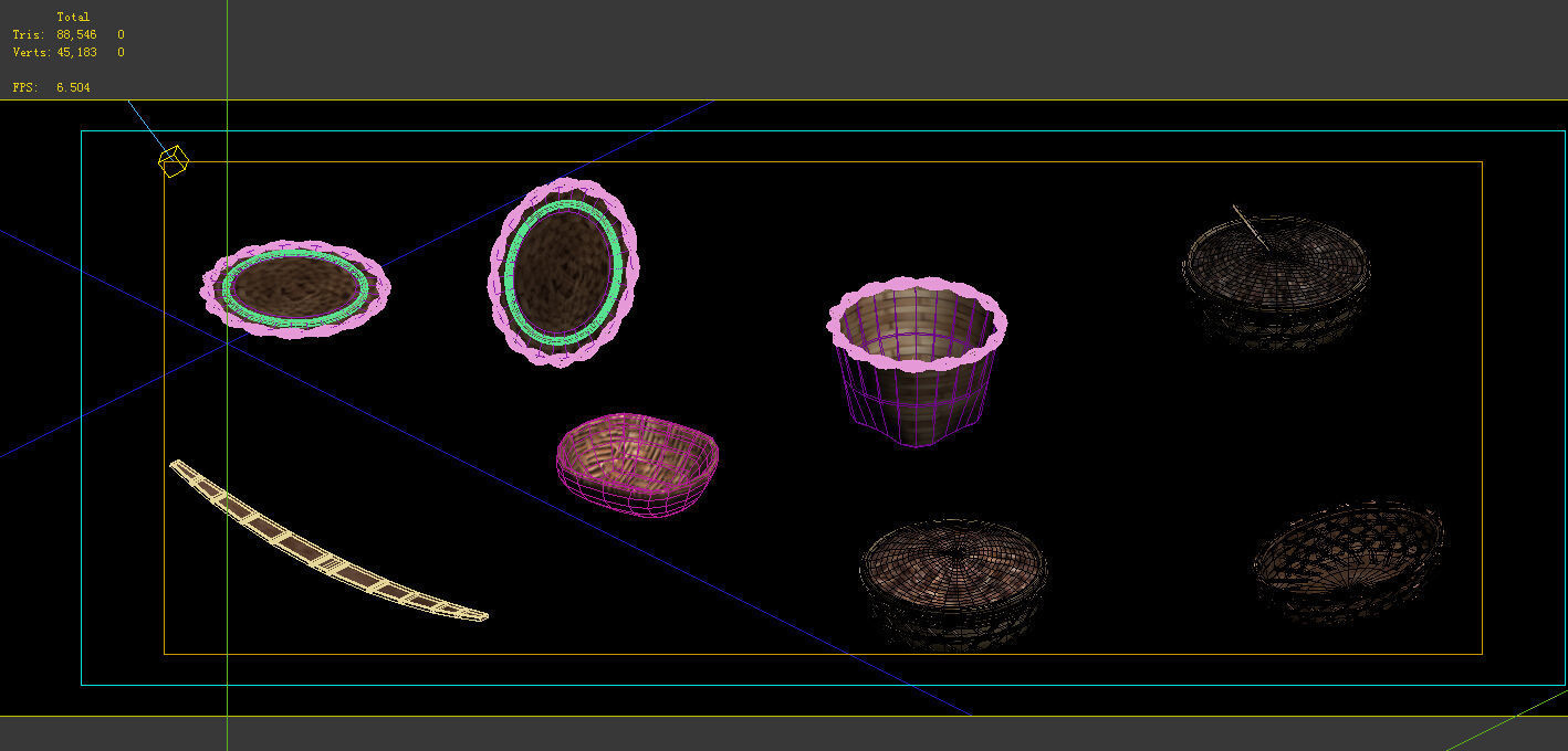 scene - agricultural tools of small objects 02 01 3D model_3