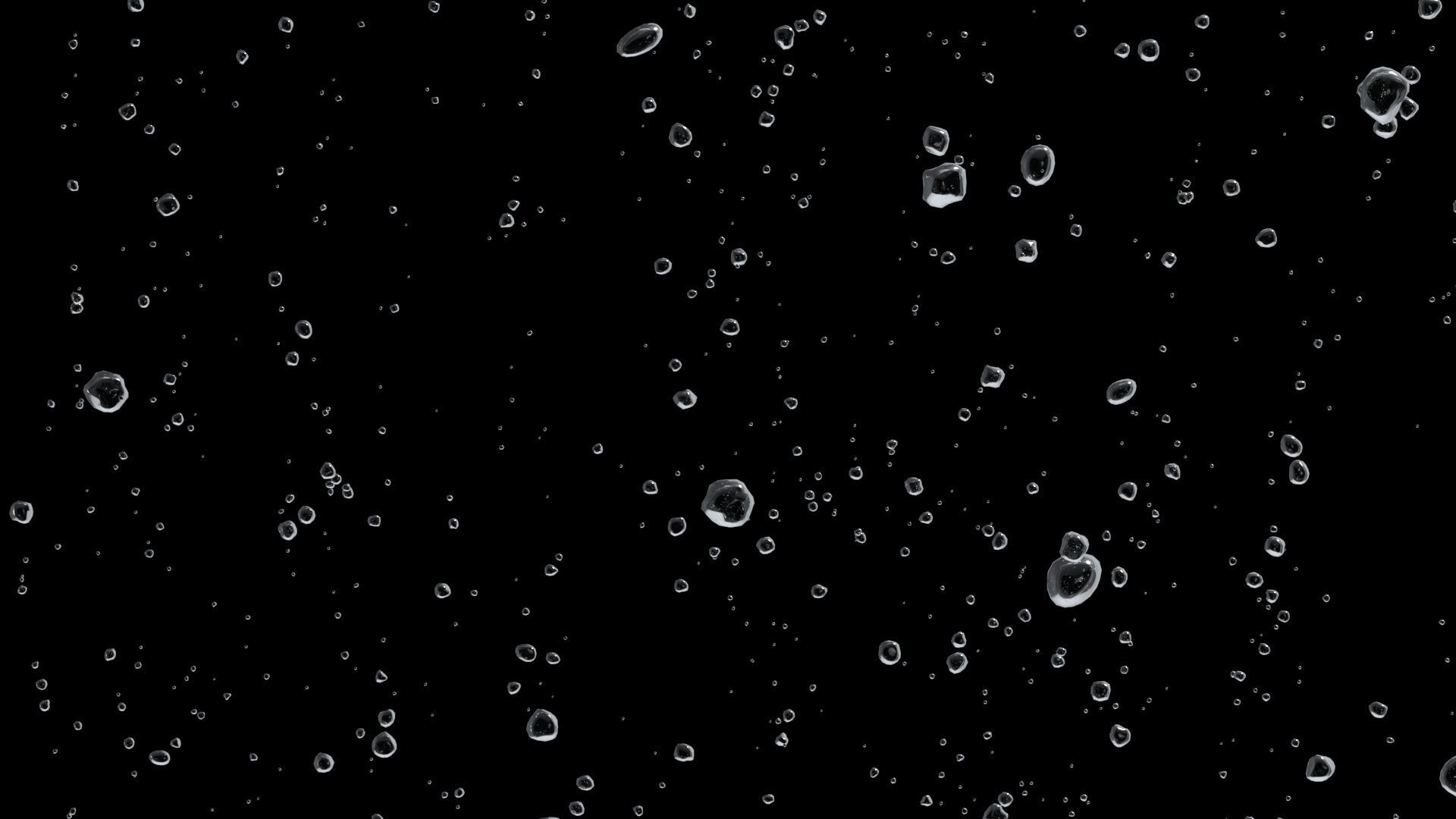 Bubbles A snow falling 3D model_3