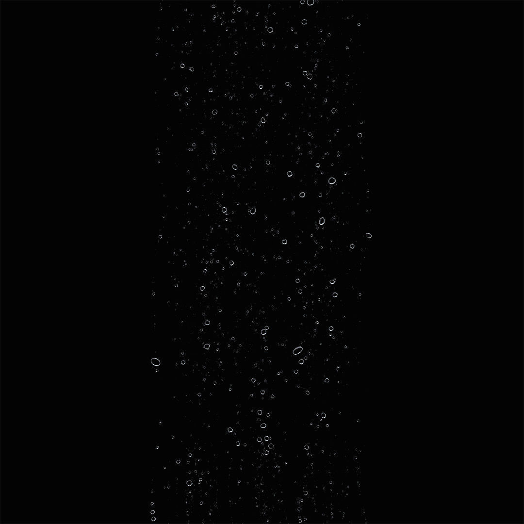 Bubbles A snow falling 3D model_10